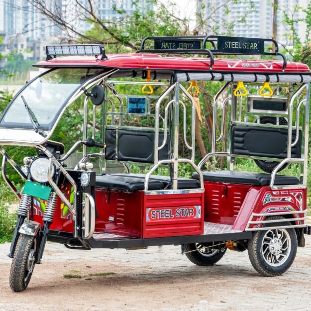 3)  E-Rickshaw SS With Lithium Battery