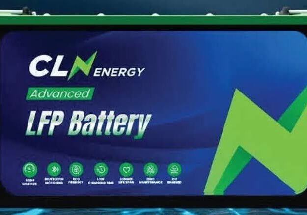 3) CLN SMART GPS Battery 51.2V 105 AH (36M) With Smart Charger