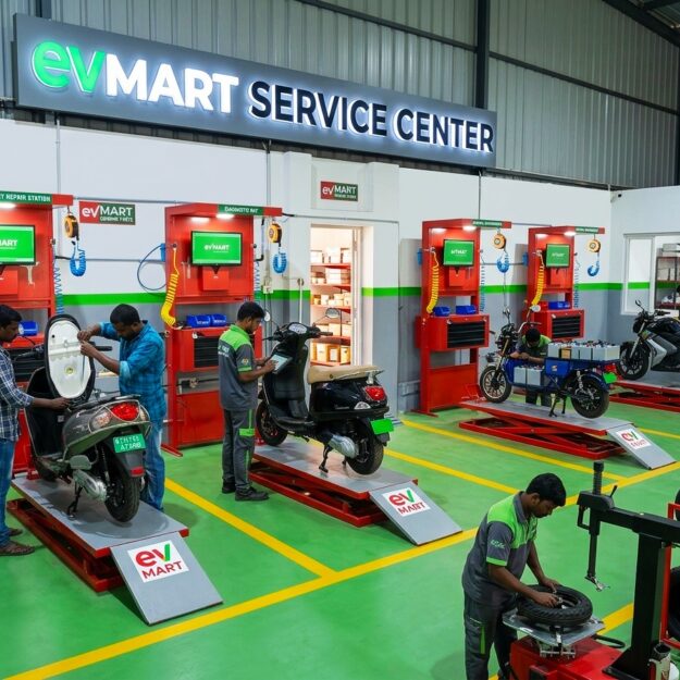 3) EVMART SERVICE CENTER (WORKSHOP)